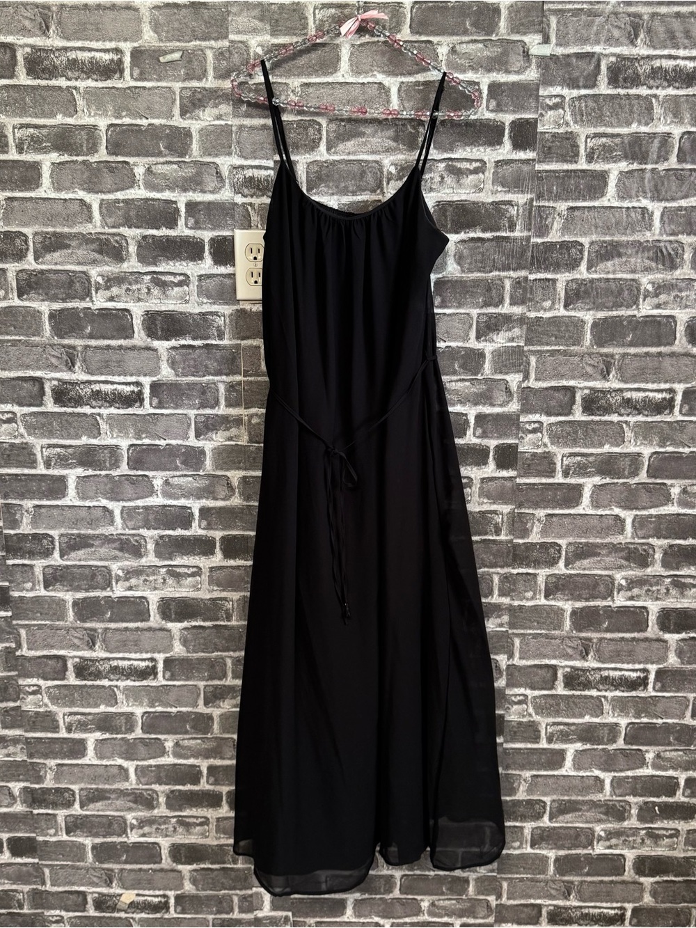 NWT Sam Edelman TRAPEZE MAXI dress black